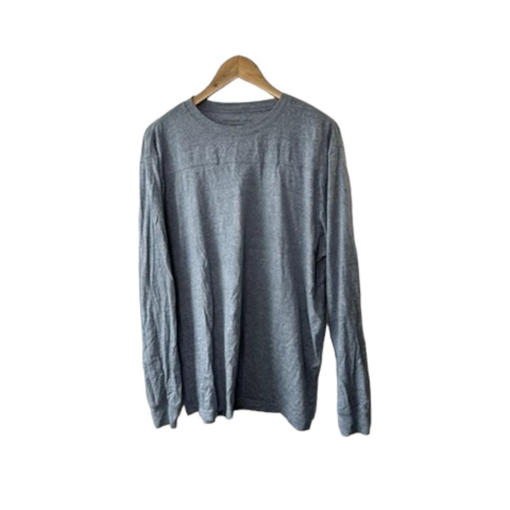 American Eagle Super Soft Long Sleeve Blue Crewneck Shirt Men's Large